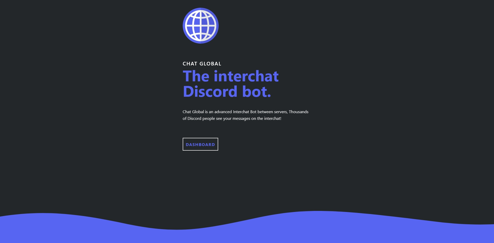 Chat Global Landing Page